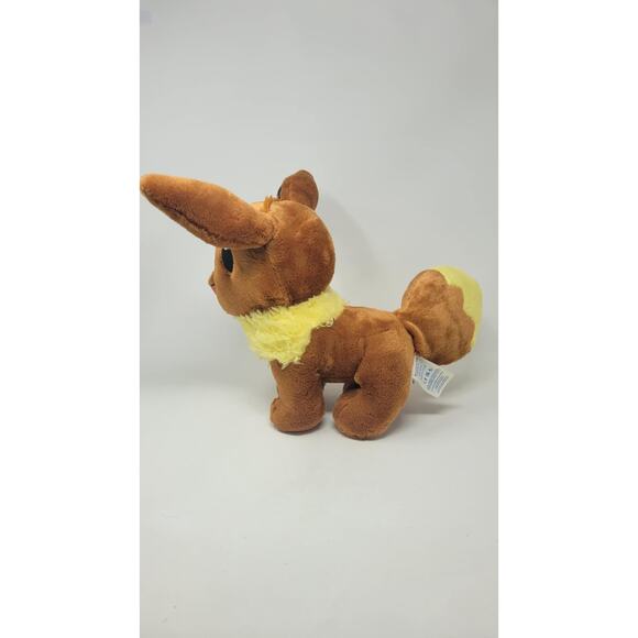 Build-A-Bear Pokémon Eevee Plush Stuffed Animal 16" 2021 Brown Yellow Toy Gift - Picture 2 of 9